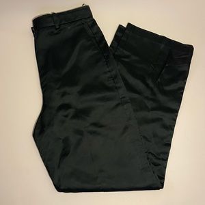 ARITZIA BABATON green wide leg dress pants size 8